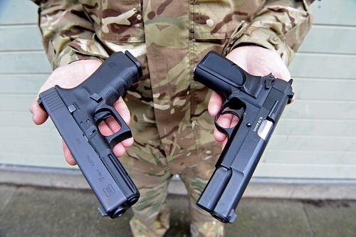 British Army Standard Issue Pistol