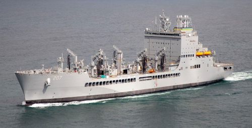 Okręty logistyczne typu John Lewis są oparte na projekcie jednostki cywilnej / Zdjęcie: NAVSEA